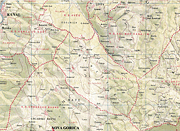 Zemljevid Banjšic